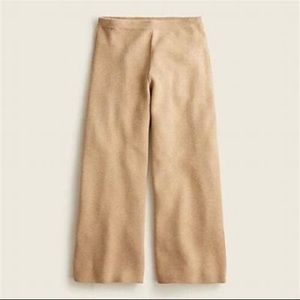 NWT J.Crew Wide Leg Sweater Pant